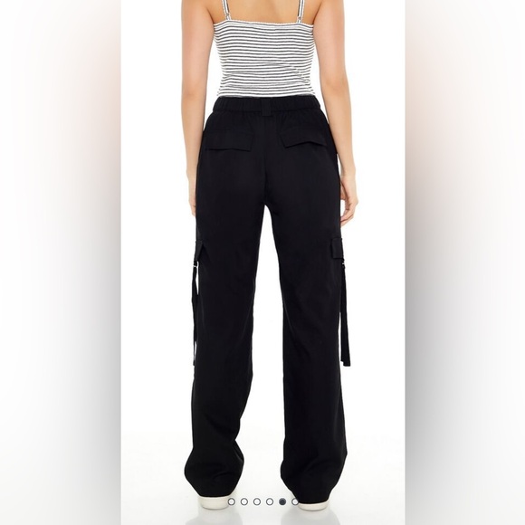 Forever 21 wide leg utility pants - Picture 3 of 3